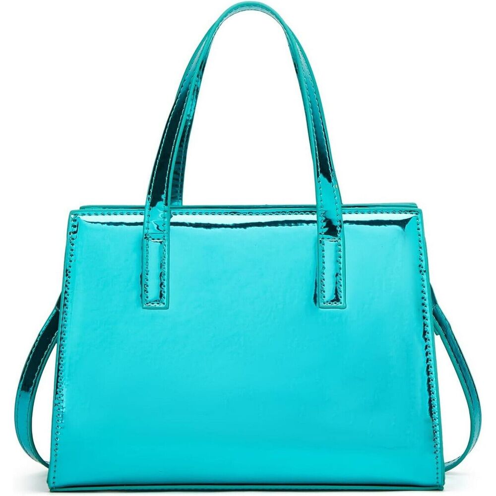 Women's Hobo Bag PU Leather Shoulder Crossbody Bag Patent Glossy Totes Large...